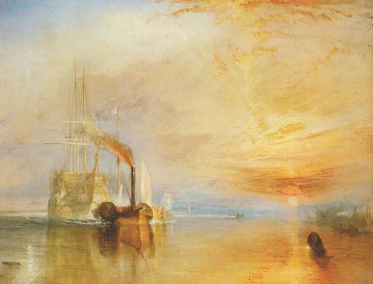 Joseph Mallord William Turner Fighting Temeraire oil painting picture
